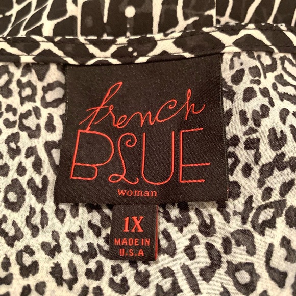 French Blue Top - Picture 5 of 6